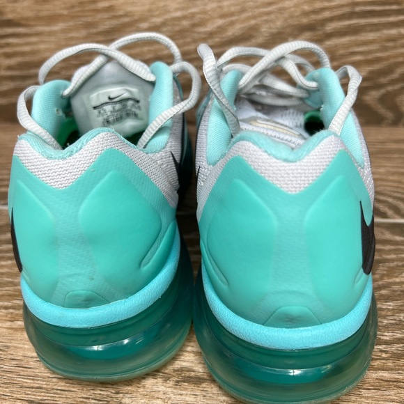 Nike Womens Air Max 2015 698903-007 White Green Running Shoes Lace Up Size 8.5. - Picture 6 of 9